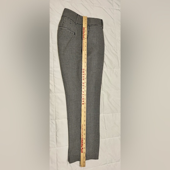 Ann Taylor Monochrome Houndstooth Trousers - Picture 8 of 10